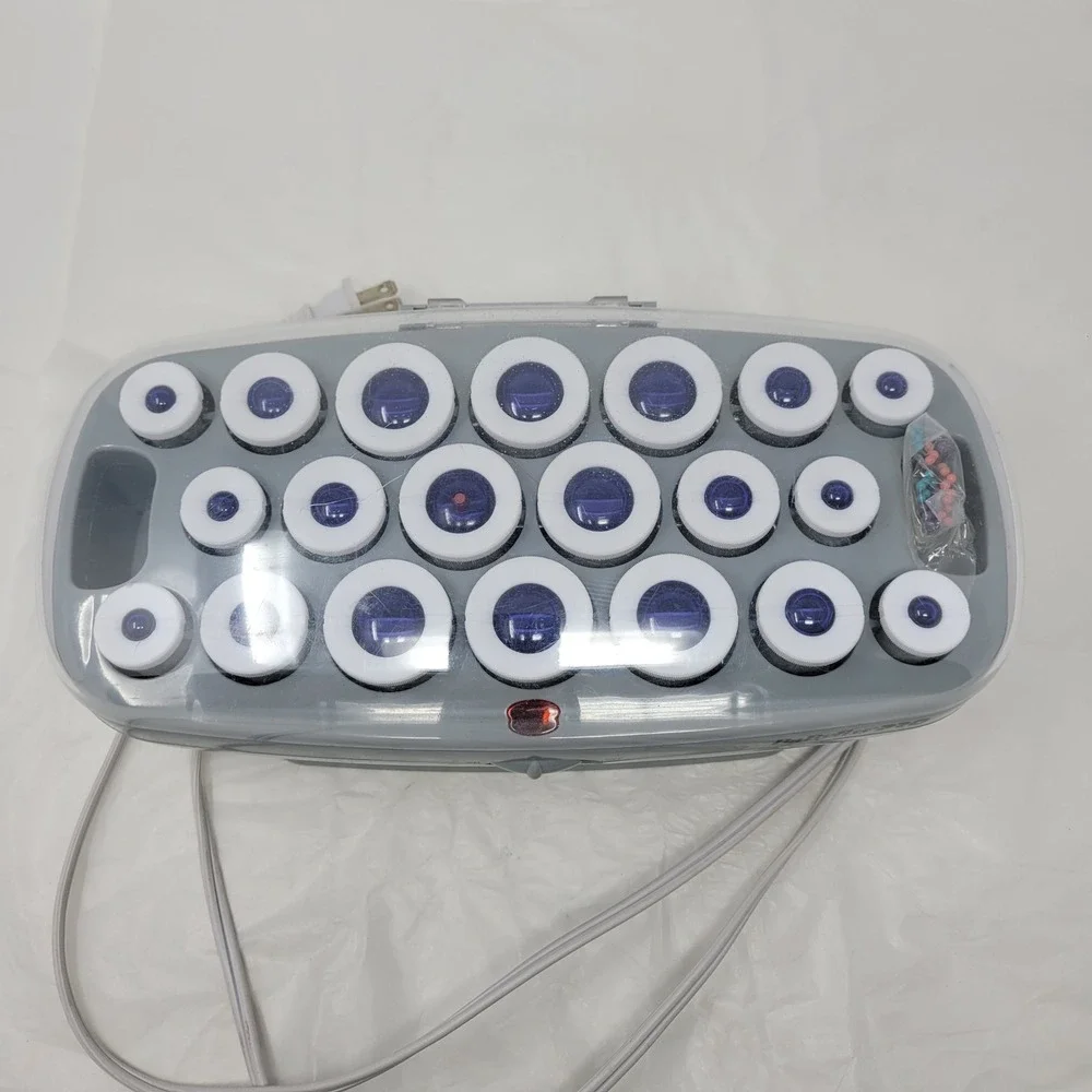 BaByliss‎ Pro Ceramic Roller Set Hair Curlers 20 Far Infrared Heat Styling Aid